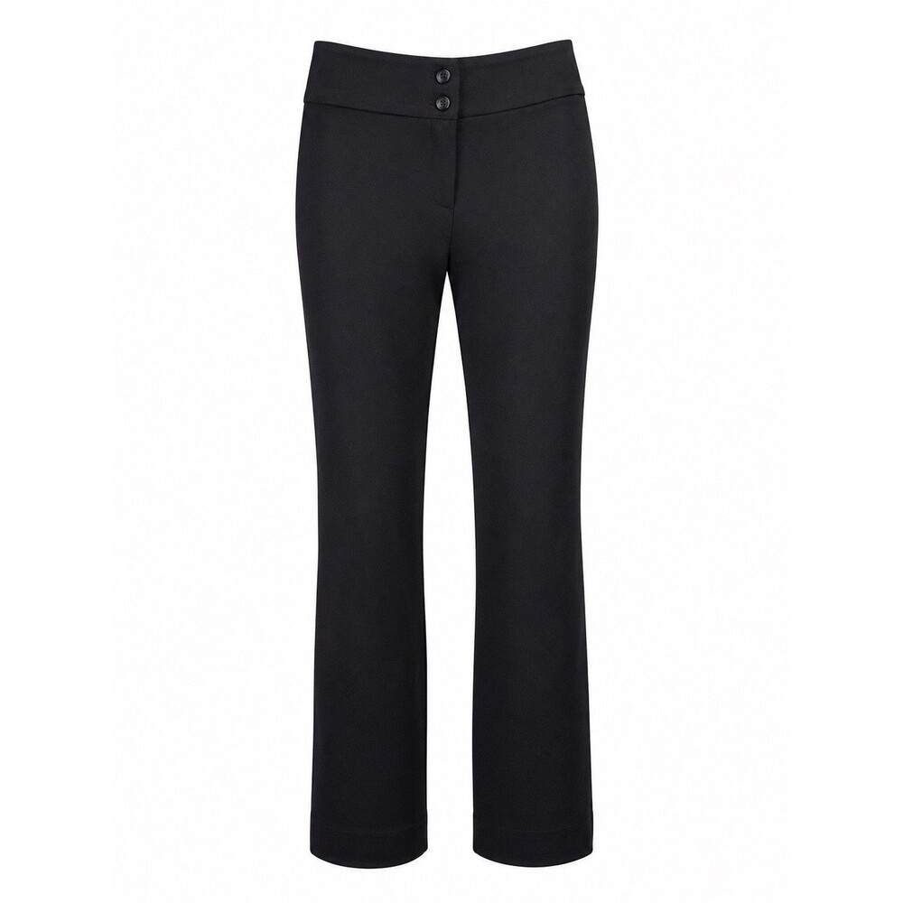 A.Z.I Black Dress Pants Womens Medium Career Stretch Bootcut Office Work Slacks